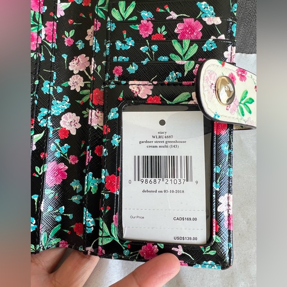 πKATE SPADE Stacy Gardner Street Greenhouse wallet - Picture 6 of 9
